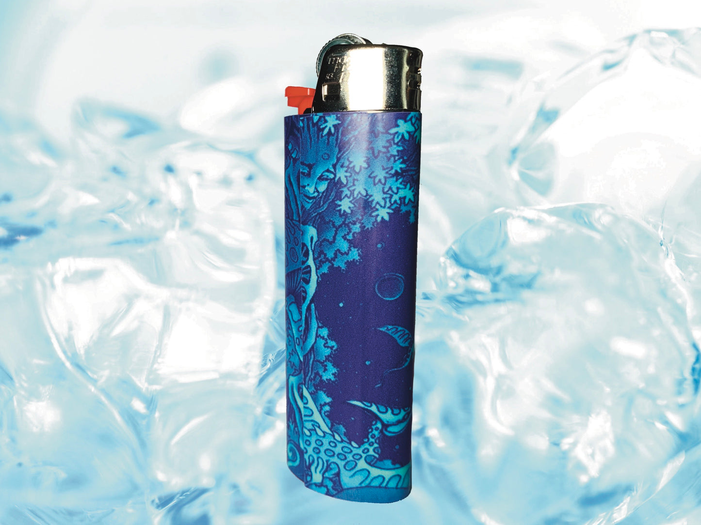 "Cosmic" Grateful Dead Lighter | Free 3" Vinyl Sticker of Your Choice Included!