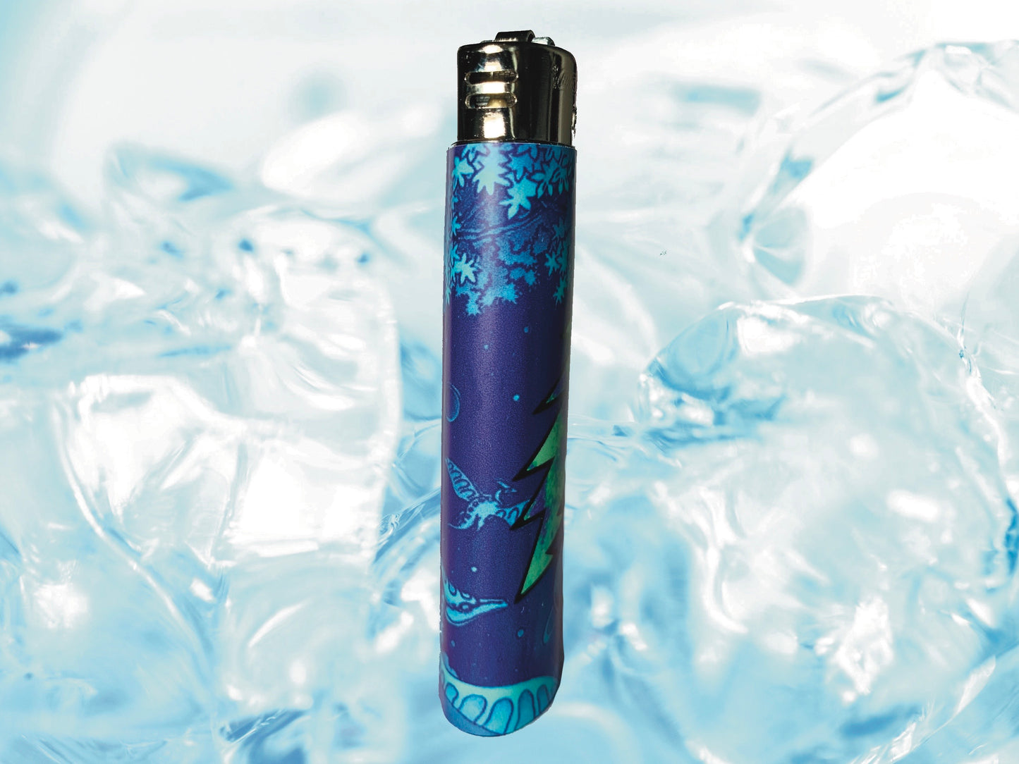 "Cosmic" Grateful Dead Lighter | Free 3" Vinyl Sticker of Your Choice Included!