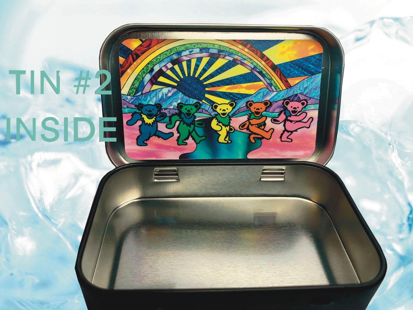 "Band" Grateful Dead Stash Tin | FREE 3" Vinyl Sticker Included!