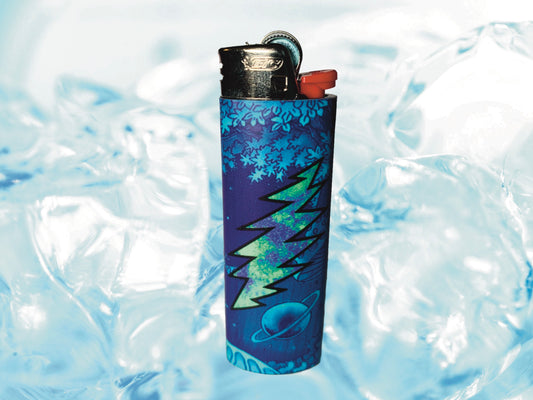 "Cosmic" Grateful Dead Lighter | Free 3" Vinyl Sticker of Your Choice Included!