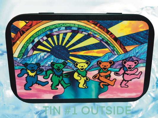 "Sunshine Daydream" Grateful Dead Stash Tin | FREE 3" Vinyl Sticker Included!