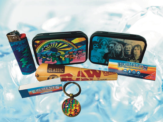 Stash Tin Kit Grateful Dead | FREE 3" Vinyl Sticker Included!