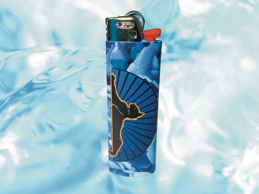 "Cats Under the Stars" Grateful Dead Lighter | Free 3" Vinyl Sticker of Your Choice Included!