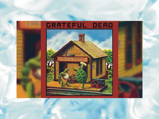 "Terrapin Station" Grateful Dead Rectangle Vinyl Sticker